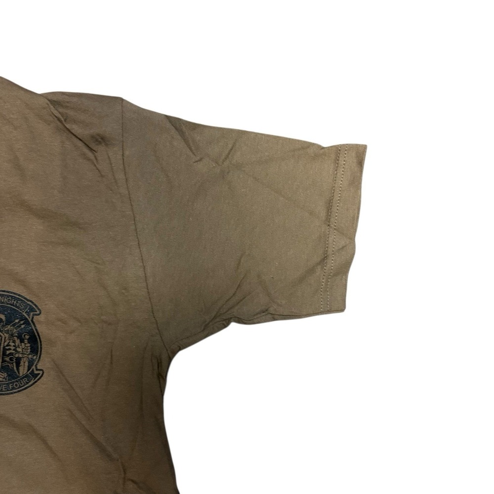 Soffe Mens VFA-154 Black Knights Military Graphic T-Shirt Khaki Small - Picture 4 of 9
